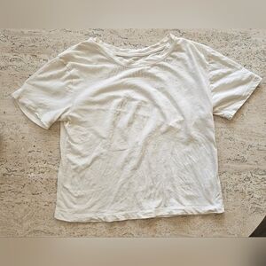 Athleta True Cotton Crop Tee